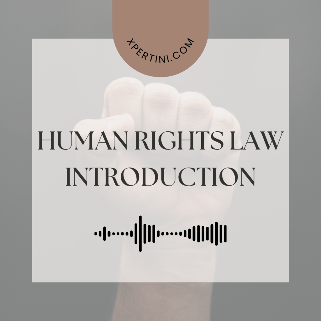 Human Rights Law Introduction 13 Human Rights Law Introduction