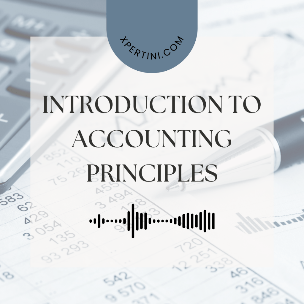 Introduction to Accounting Principles 3 Introduction to Accounting Principles