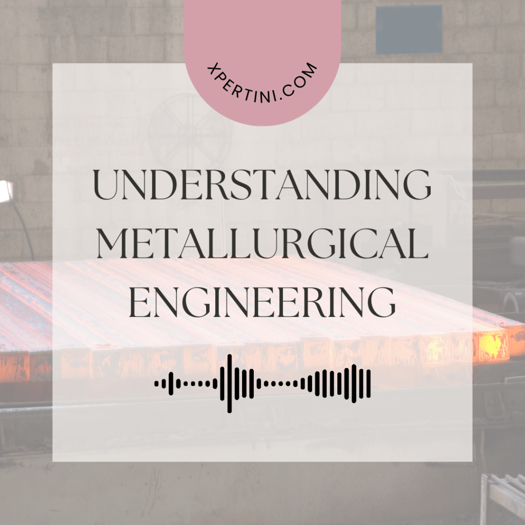 Understanding Metallurgical Engineering 61 Understanding Metallurgical Engineering