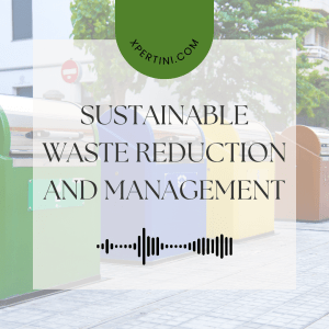 Course Catalog 151 Sustainable Waste Reduction and Management
