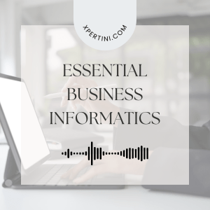 Course Catalog 226 Essential Business Informatics