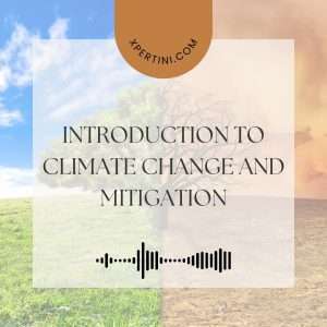 Course Catalog 3 Introduction to Climate Change and Mitigation