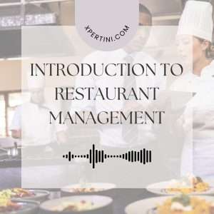 Course Catalog 51 Introduction to Restaurant Management