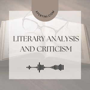 Course Catalog 194 Literary Analysis and Criticism