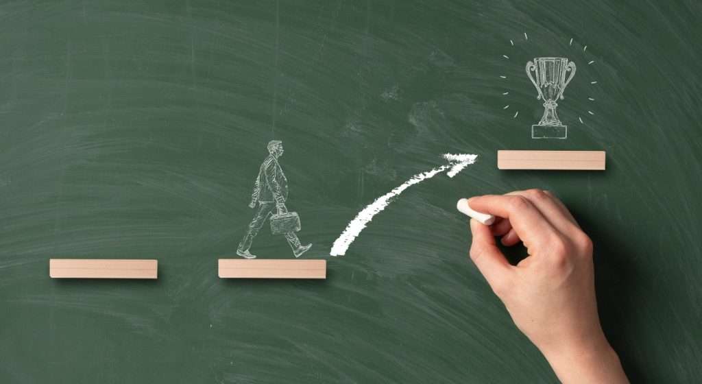 Career Growth Blueprint: The Role of Continuous Education in Professional Development 2 motivational composition goal achievement 1024x560 1